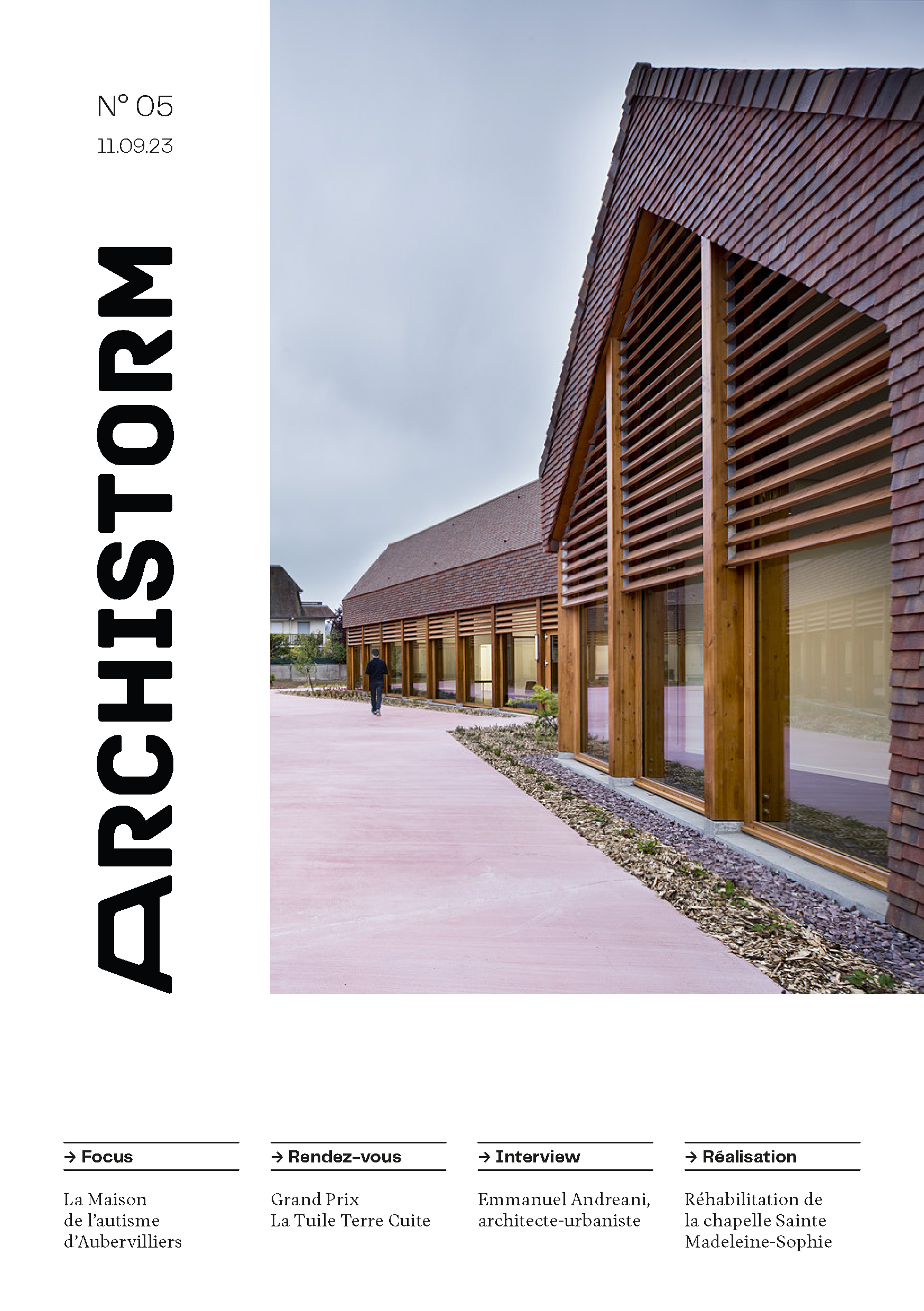 Première de couverture du magazine Archistrom